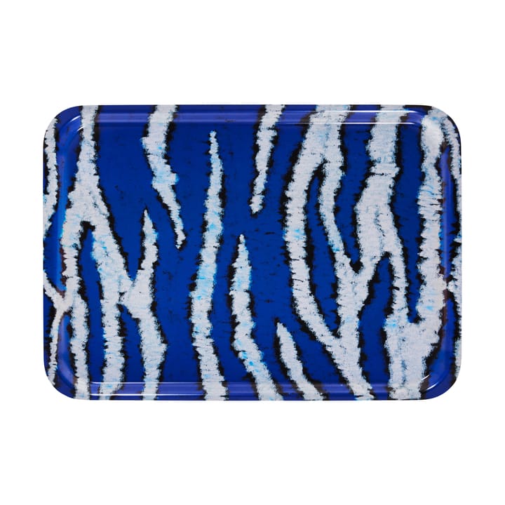 Monster Tablett Medium 37x53 cm - Ultramarine blue-white - Hem