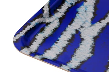 Monster Tablett Medium 37x53 cm - Ultramarine blue-white - Hem