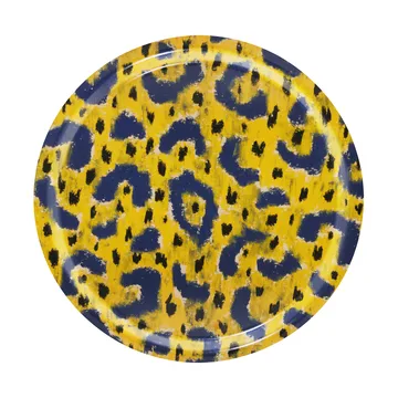 Monster Tablett Medium Ø49 cm - Ochre yellow-grey-black - Hem