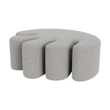 Palma Pouf Large 99x118 cm - Pebble - Hem
