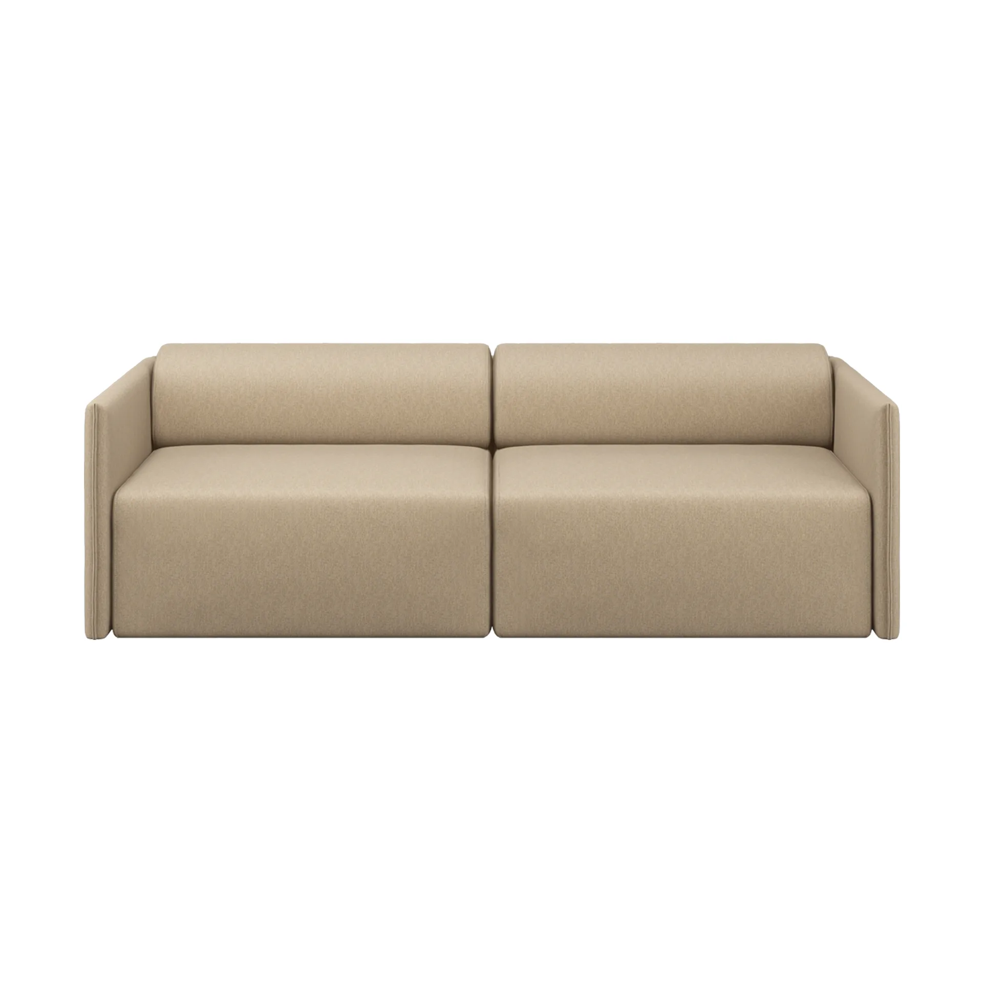 Palo Block 2-Sitzer Sofa Low 200 cm, Beige Hem