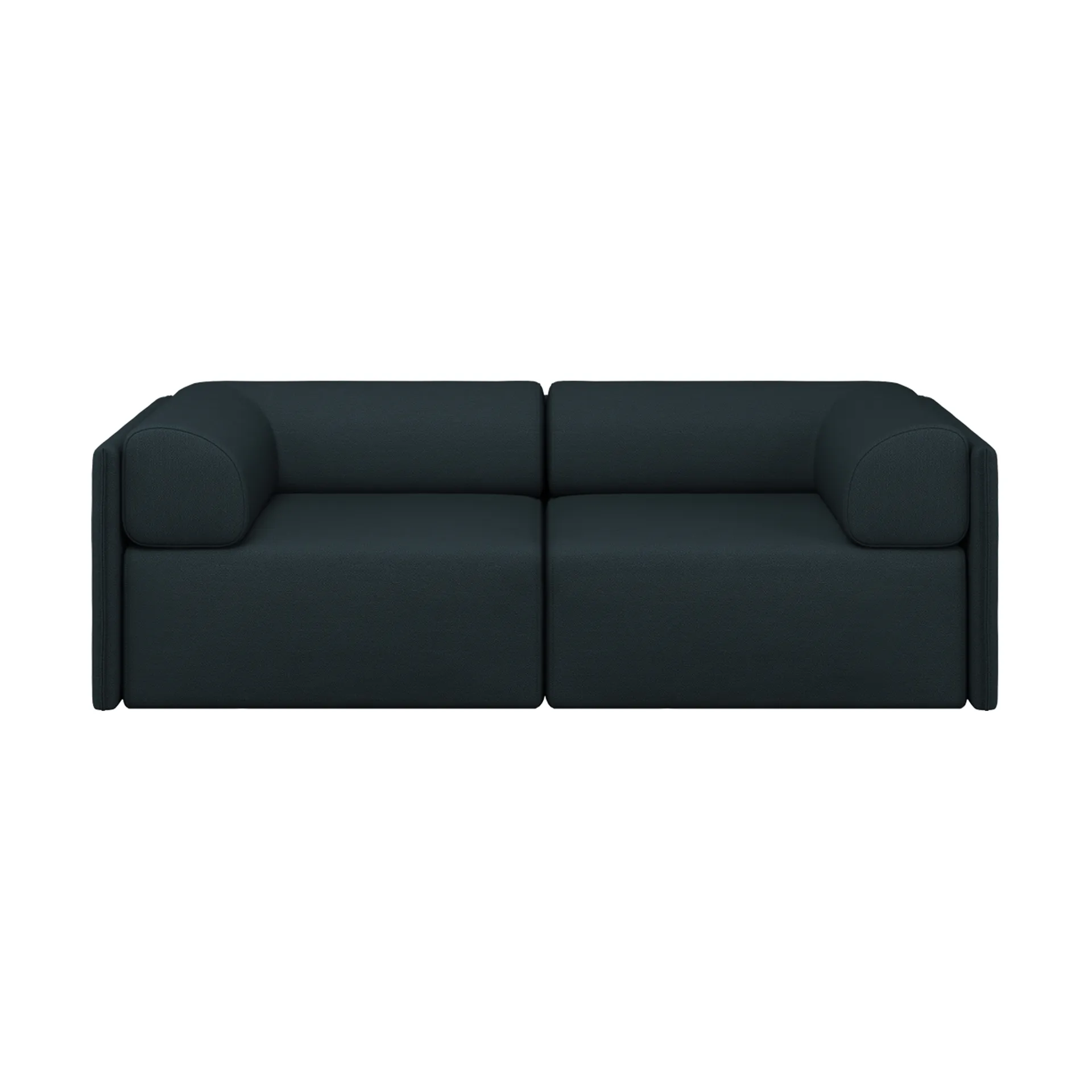 Palo Block 2-Sitzer Sofa med armstöd Low 200 cm, Pine Hem