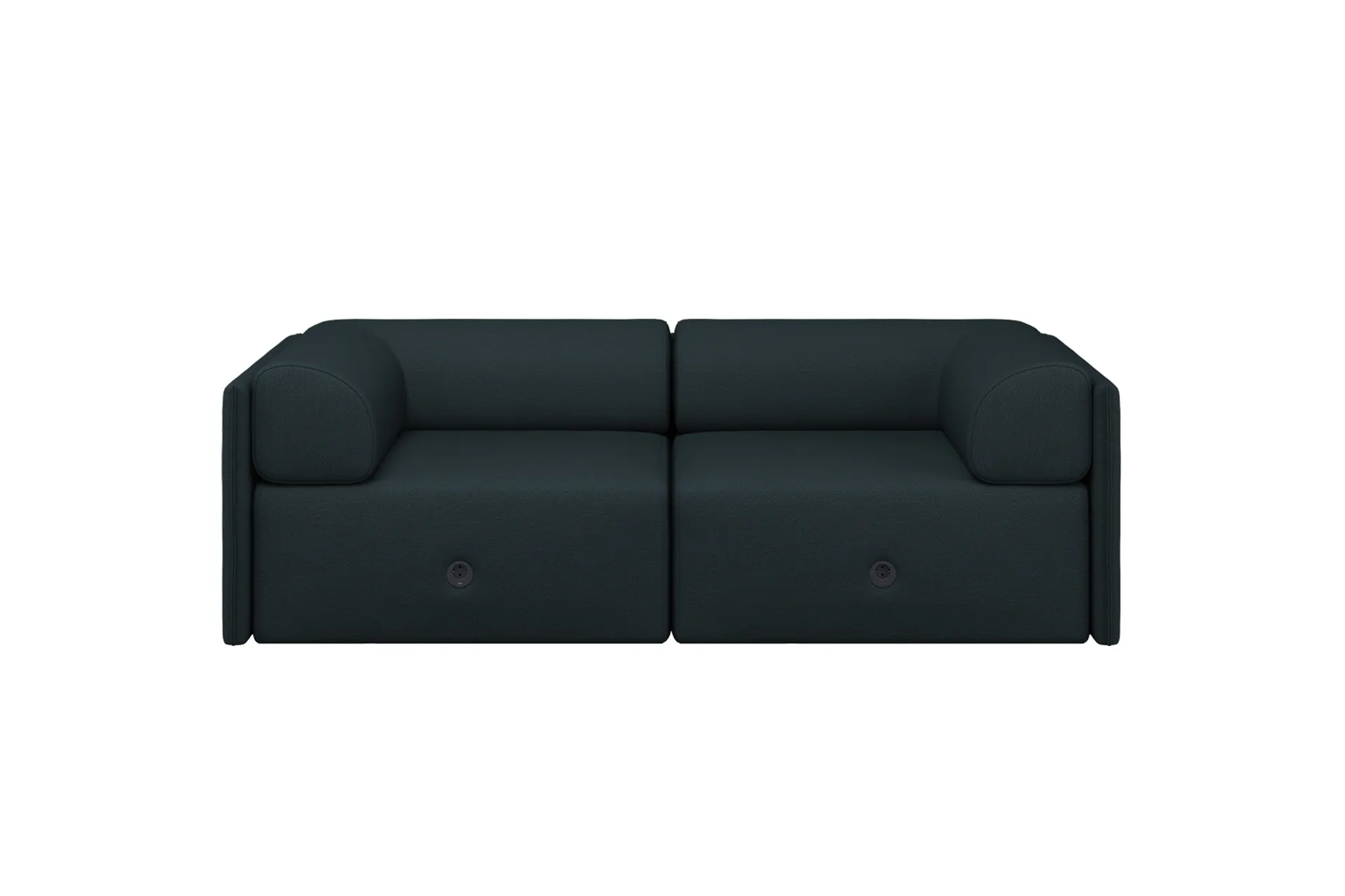 Palo Block 2-Sitzer Sofa med armstöd Low 200 cm, Pine Hem