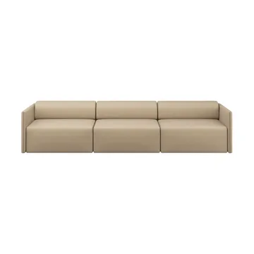 Palo Block 3-Sitzer Sofa Low 295 cm - Beige - Hem
