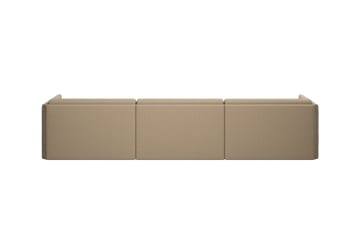 Palo Block 3-Sitzer Sofa Low 295 cm - Beige - Hem