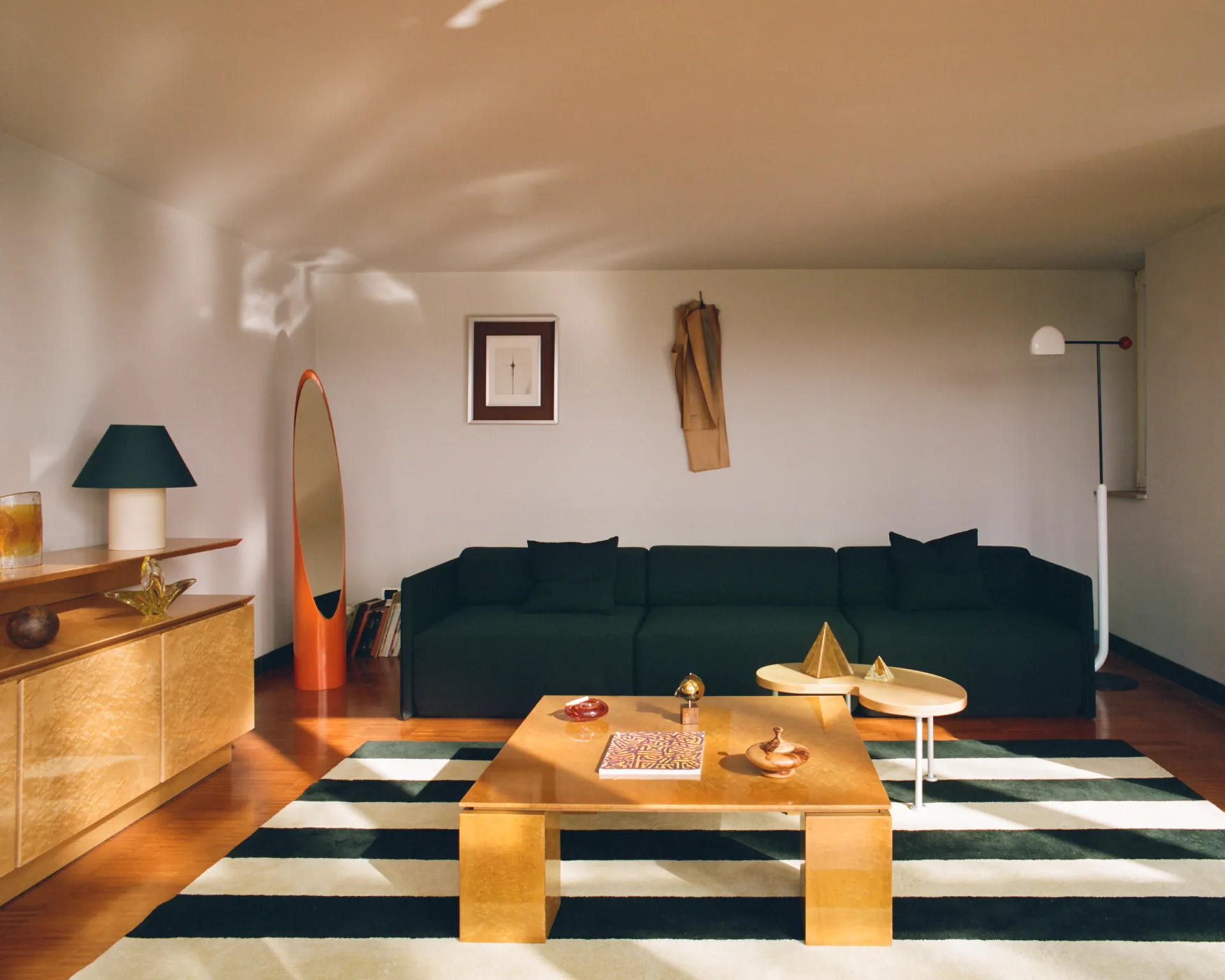 Palo Block 3-Sitzer Sofa Low 295 cm, Pine Hem