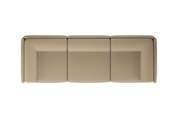 Palo Block 3-Sitzer Sofa med armstöd Low 295 cm - Beige - Hem