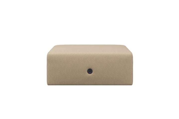 Palo Block Ottoman 95x95 cm, Beige Hem
