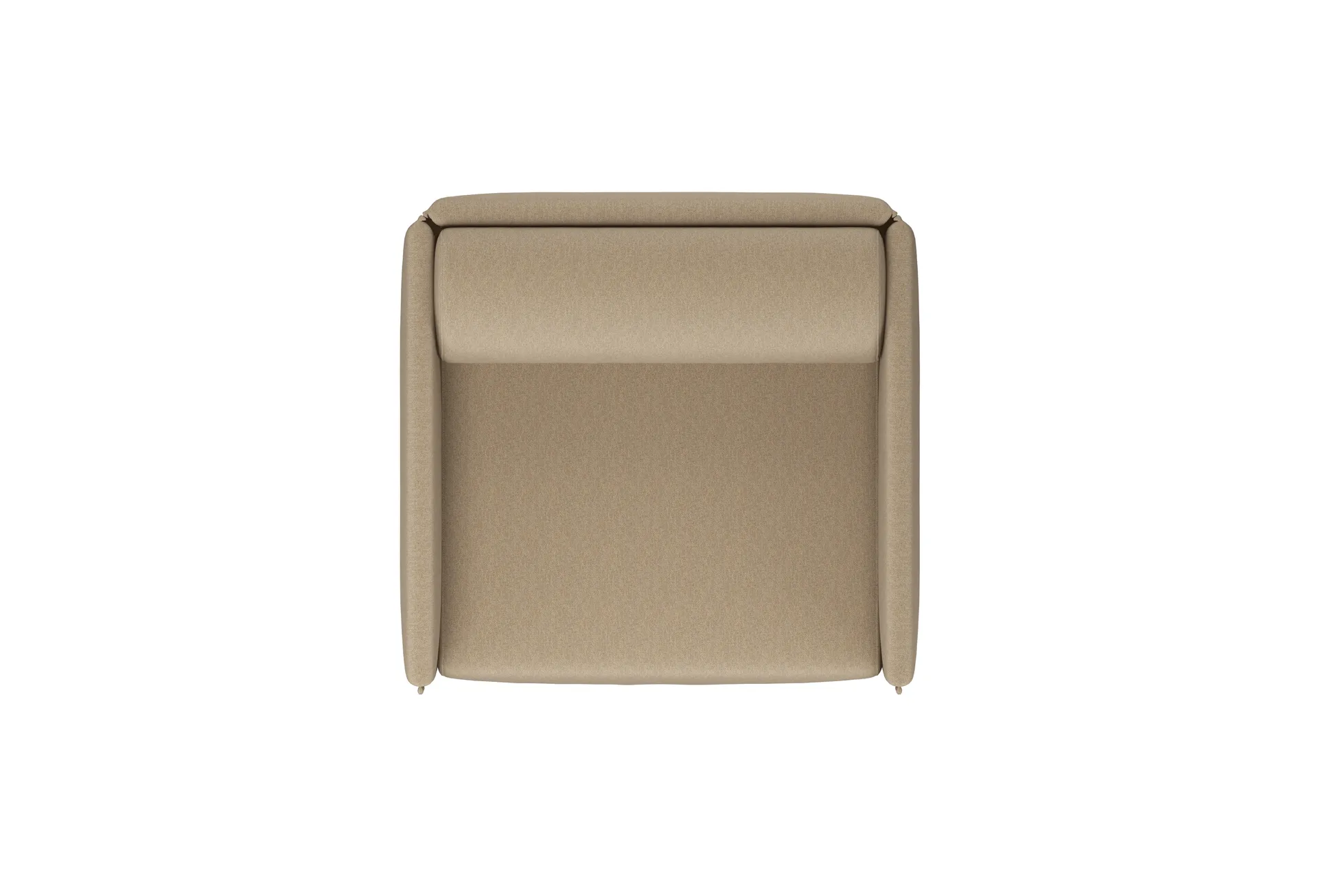 Palo Block Single-seater Sessel Low, Beige Hem
