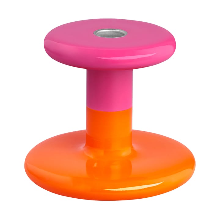 Pesa Kerzenhalter Low 11 cm - Magenta-orange - Hem