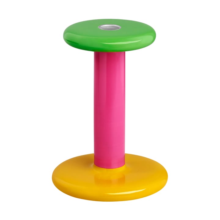 Pesa Kerzenhalter Medium 18 cm - Green-magenta-honey yellow - Hem