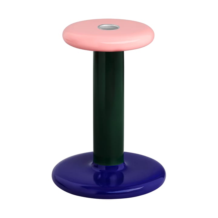 Pesa Kerzenhalter Medium 18 cm - Pink-black green-night blue - Hem