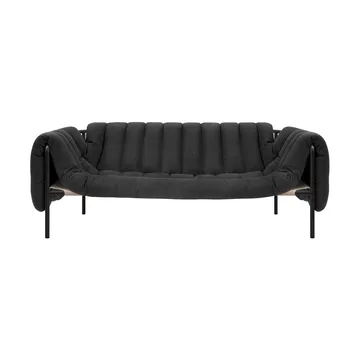 Puffy 2,5-Sitzer Sofa 205 cm - Anthracite-black grey - Hem