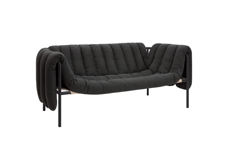 Puffy 2,5-Sitzer Sofa 205 cm, Anthracite-black grey Hem