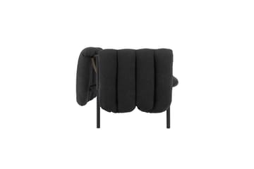 Puffy 2,5-Sitzer Sofa 205 cm - Anthracite-black grey - Hem