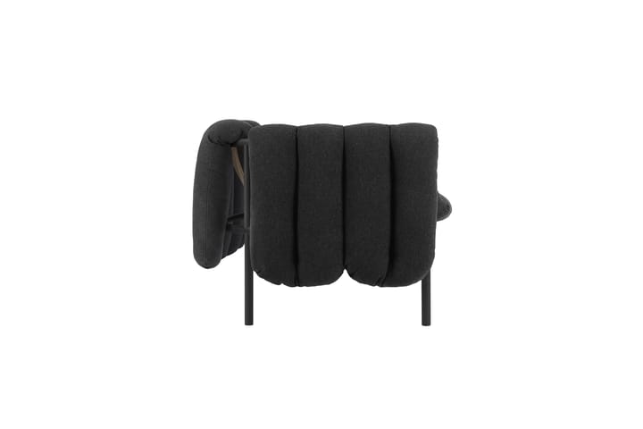 Puffy 2,5-Sitzer Sofa 205 cm, Anthracite-black grey Hem