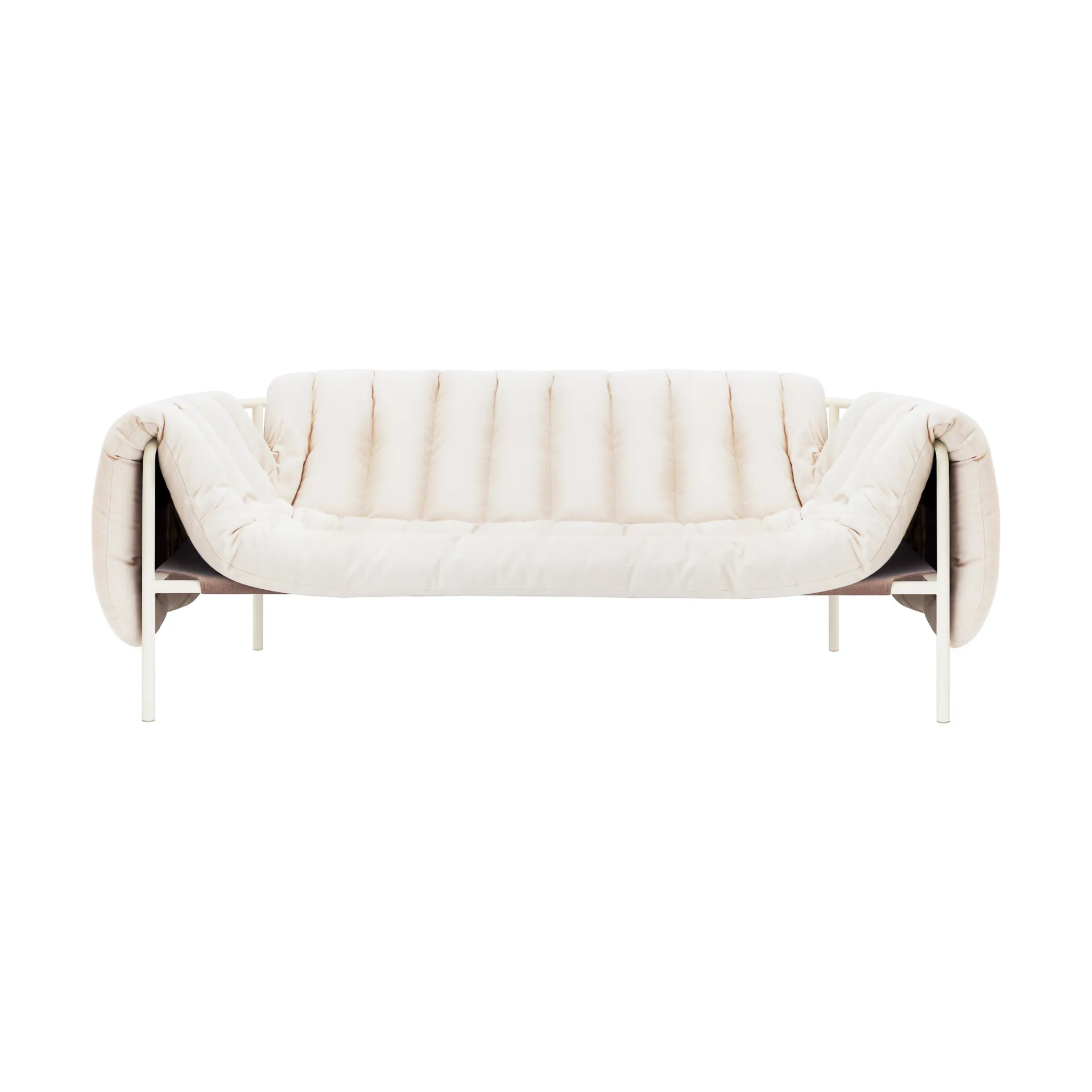 Puffy 2,5-Sitzer Sofa 205 cm, Natural-cream Hem