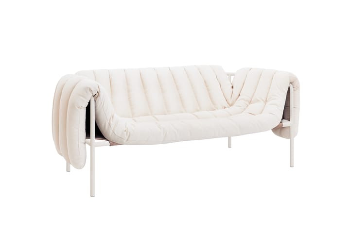 Puffy 2,5-Sitzer Sofa 205 cm, Natural-cream Hem
