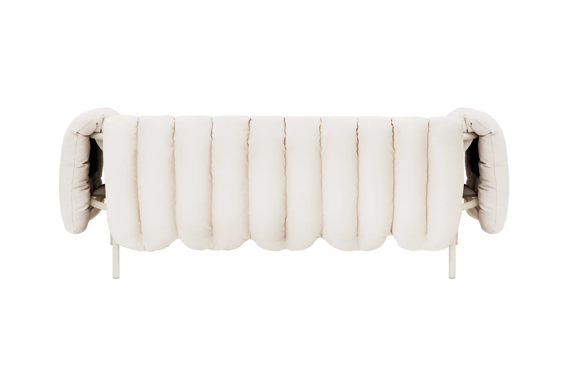 Puffy 2,5-Sitzer Sofa 205 cm, Natural-cream Hem