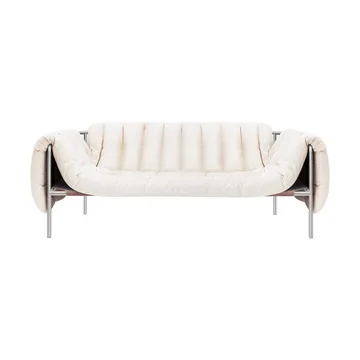 Puffy 2,5-Sitzer Sofa 205 cm - Natural-edelstahl - Hem