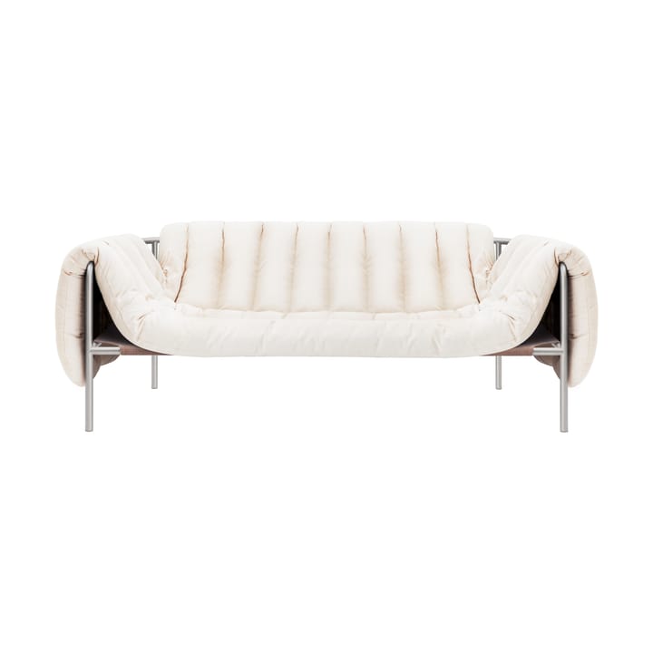 Puffy 2,5-Sitzer Sofa 205 cm - Natural-edelstahl - Hem