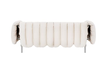 Puffy 2,5-Sitzer Sofa 205 cm - Natural-edelstahl - Hem