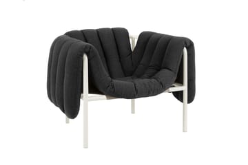Puffy Loungesessel - Anthracite-cream - Hem