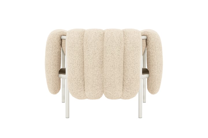 Puffy Loungesessel, Eggshell-cream Hem