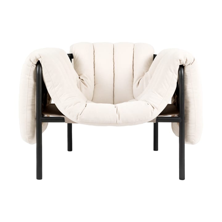 Puffy Loungesessel - Natural-black grey - Hem
