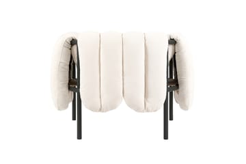 Puffy Loungesessel - Natural-black grey - Hem