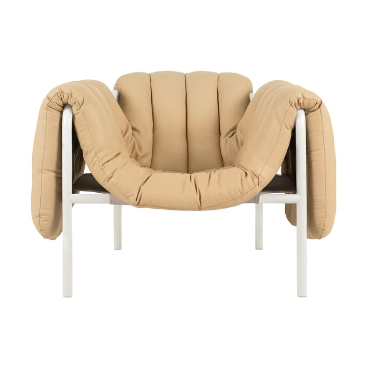 Puffy Loungesessel - Sand leather-cream - Hem