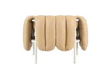 Puffy Loungesessel - Sand leather-cream - Hem
