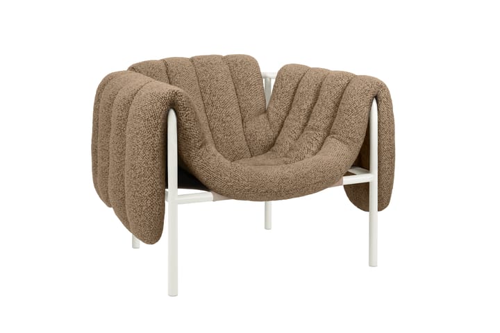 Puffy Loungesessel, Sawdust-cream Hem