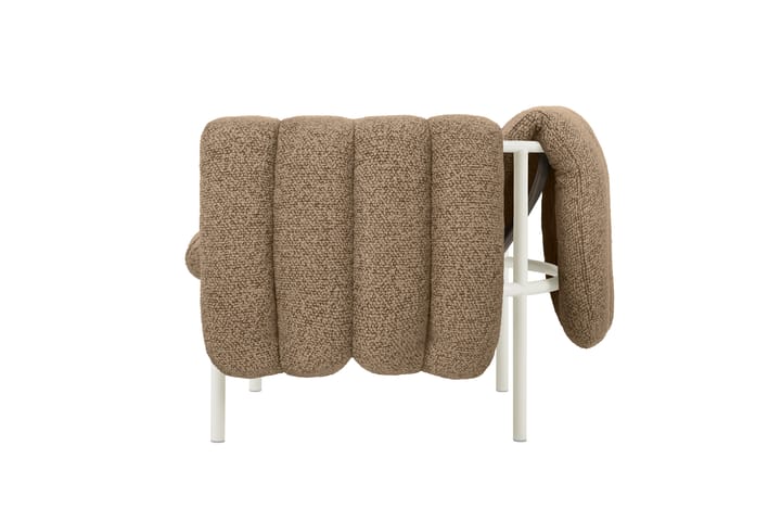 Puffy Loungesessel, Sawdust-cream Hem