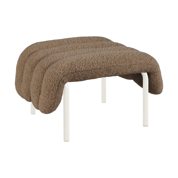 Puffy Ottoman 58x67 cm - Sawdust-cream - Hem