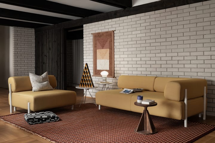 Rope Teppich Large 200x300 cm, Terracotta Hem