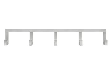 Tig Quintuple Haken 115 cm - Aluminium gebürstet - Hem