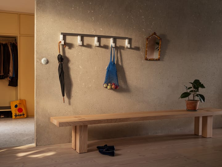 Tig Quintuple Haken 115 cm, Aluminium gebürstet Hem