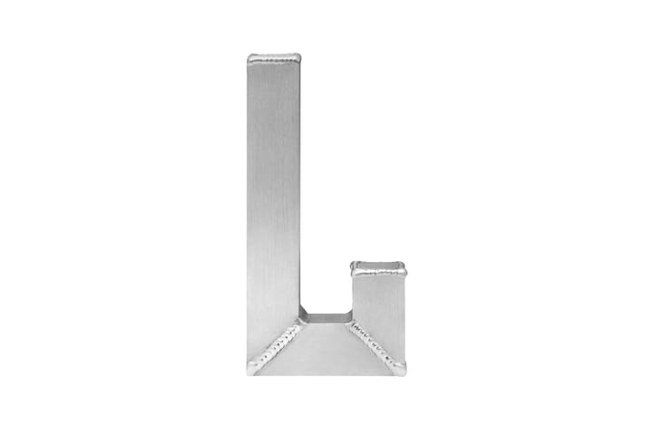 Tig Single Haken, Aluminium gebürstet Hem