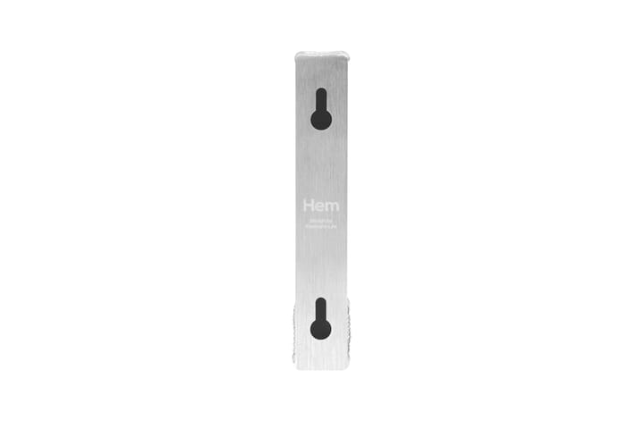Tig Single Haken, Aluminium gebürstet Hem