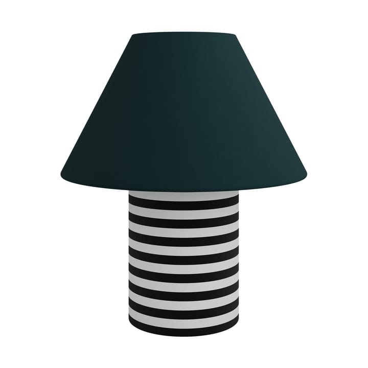 Toto Tischleuchte Large 64 cm - Pine-black & white stripes - Hem