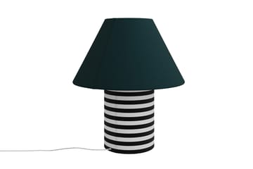 Toto Tischleuchte Large 64 cm - Pine-black & white stripes - Hem