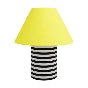 Toto Tischleuchte Large 64 cm - Wax yellow-black & white stripes - Hem