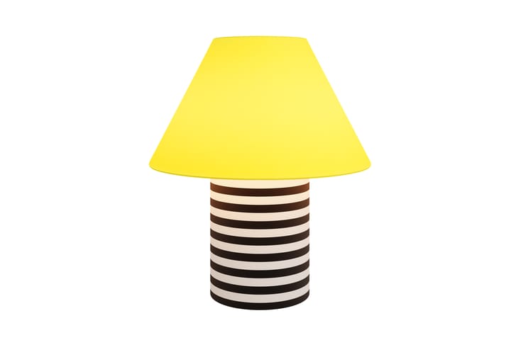 Toto Tischleuchte Large 64 cm, Wax yellow-black & white stripes Hem