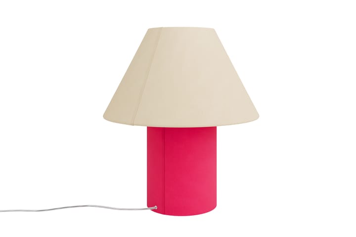 Toto Tischleuchte Medium 47 cm, Beige-magenta Hem