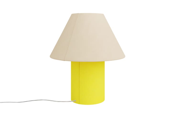 Toto Tischleuchte Medium 47 cm, Beige-wax yellow Hem