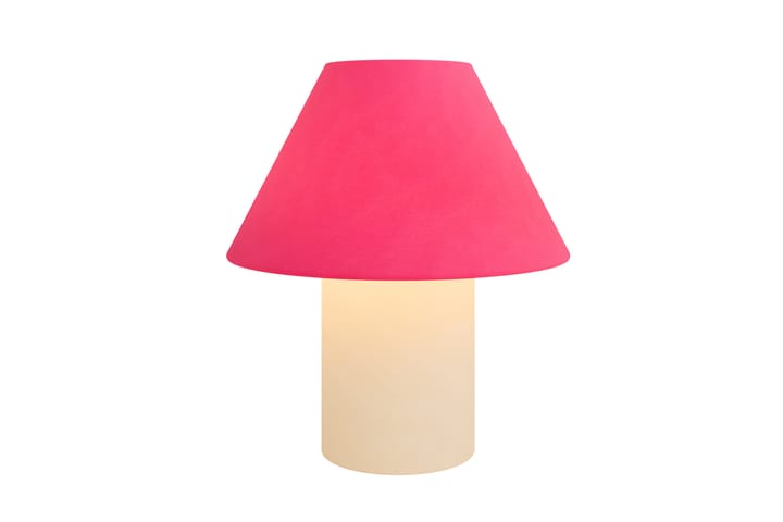 Toto Tischleuchte Medium 47 cm, Magenta-beige Hem