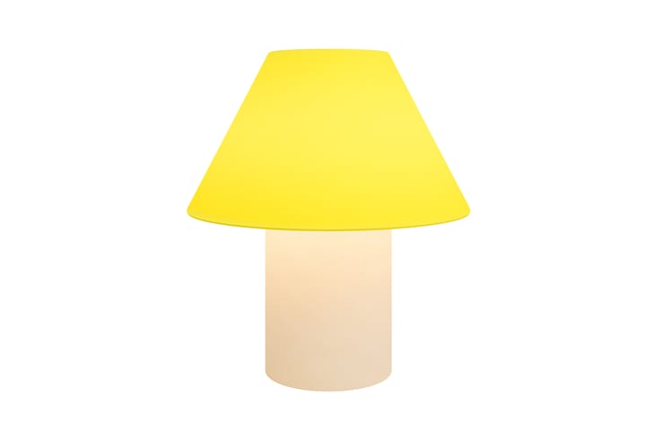Toto Tischleuchte Medium 47 cm, Wax yellow-beige Hem