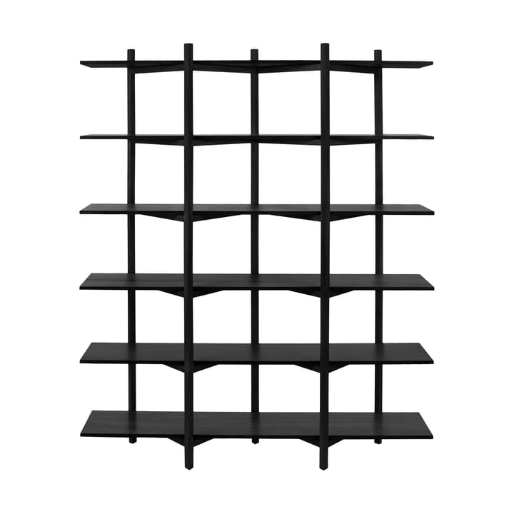 Zig Zag Regal High 175x214 cm - Black - Hem