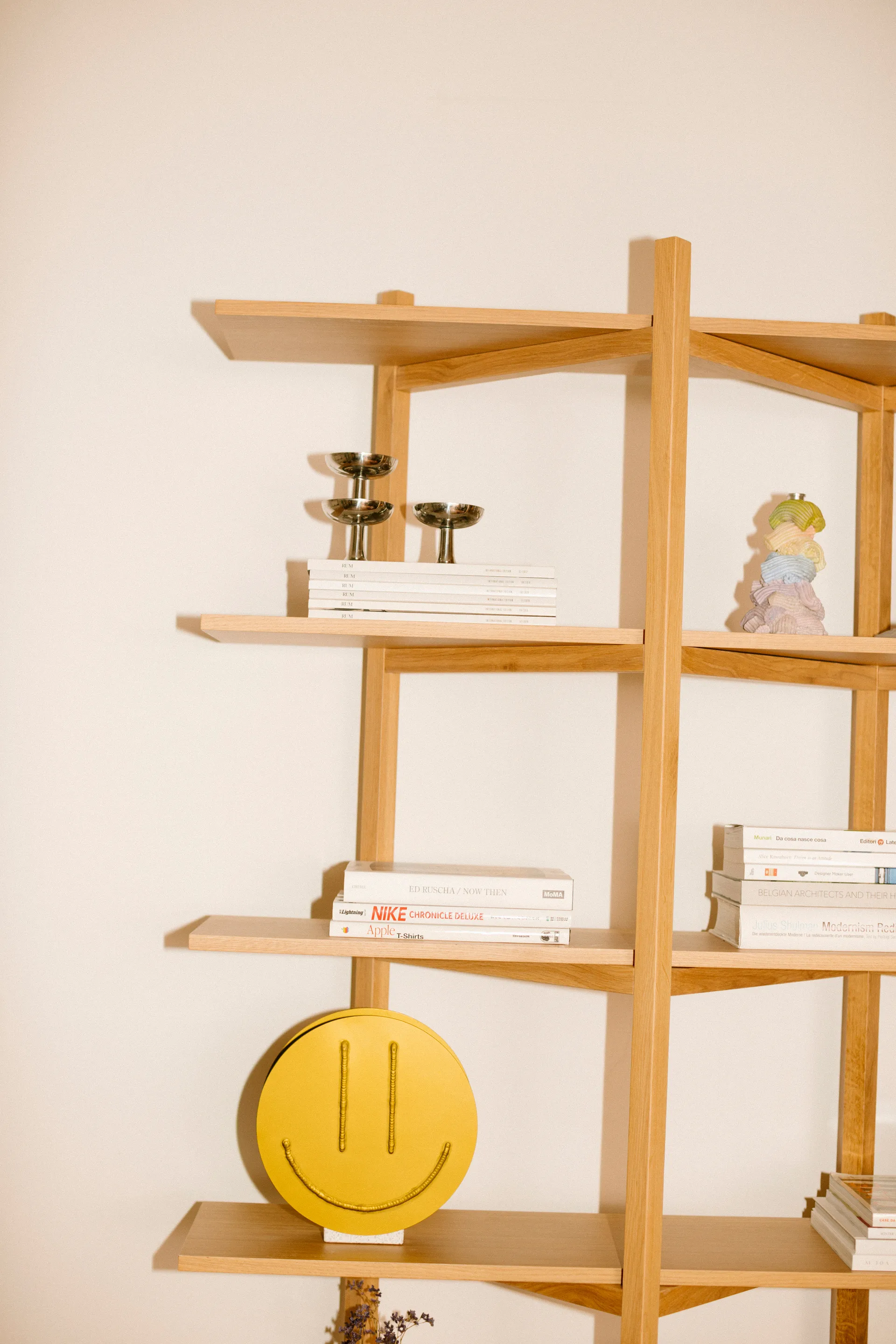 Zig Zag Regal High 175x214 cm, Eiche Hem